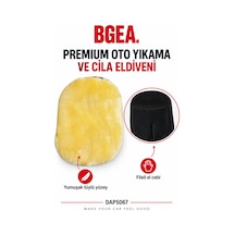 Bgea Premium Oto Yıkama Ve Cila Eldiveni Yünlü Hassas Eldiven