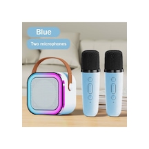 Carboon K12-2 Kablosuz Bluetooth Karaoke Hoparlör & Çift Mikrofon Seti