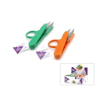 Vigor K-6646 Terzi Tekstil İplik Makası - Mix Renkli- 12'li Paket