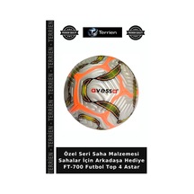 Özel Seri Saha Malzemesi Sahalar İçin Arkadaşa Hediye Ft-700 Futbol Top 4 Astar Çok Renkli