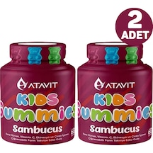 Atavit Kids Sambucus 60 Gummies 2 Adet