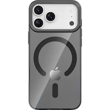 Joko Apple İphone 17 Pro Pc Blank Magsafe Kapak - Siyah Şeffaf