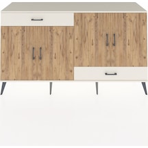 Hyperion Konsol 5 Raflı 2 Çekmeceli 4 Kapaklı 176x44x99 Aytaşı-ça Aytaşı-çam/aytaşı