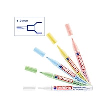 Edding 751 Gloss Paint Marker Pastel Renkler 1-2 Mm 5Li Set