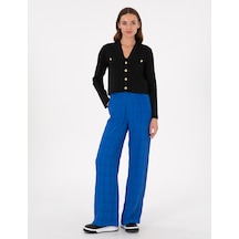 Pierre Cardin Kadın Saks Pantolon Kanvas-chino 50292878-vr045