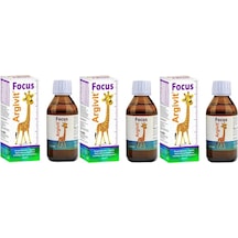 Argivit Focus Şurup 150 Ml-3 Adet