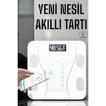 Tartı Baskül Dijital Elektronik Tartı Vücut Analiz Wifi Akıllı Yağ Ölçer Diğer