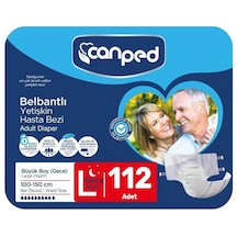 Canped Belbantlı Yetişkin Hasta Bezi Gece L 112'li