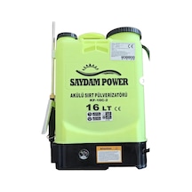 Saydampower KF-16C-2 16 L İlaçlama Makinesi Akülü Sırt Pülverizatörü