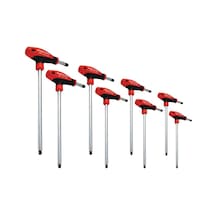 İzeltaş 4921 Allen T Tipi Yuvarlak Başlı Anahtar Takımı 8 Parça