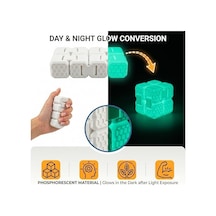 Fidget Cube Stres Küpü - Glow - 6 Fonksiyonlu Odaklanma Ve Zihin Egzersizi