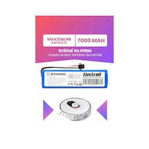 Roidmi Sdj01rm Uyumlu Batarya Maksimum Kapasite 7000mah Pil Robot Süpürge Bataryası Değişimi