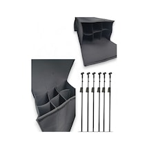 6 Lı Mikrofon Ayaklık Sehpası İçin Uyumlu Soft Case Çanta.