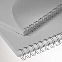Office Force 5/8'' Gümüş 2:1'' (Inç) A4 23 Loop Kutu Tel Spiral 5