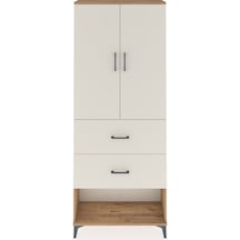 Arges Dolap 2 Raflı 2 Çekmeceli 2 Kapaklı 88x30x221 Çam-aytaşı Çam