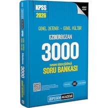 Pegem 2026 Kpss Genel Yetenek Genel Kültür Ezberbozan 3000 Tamamı
