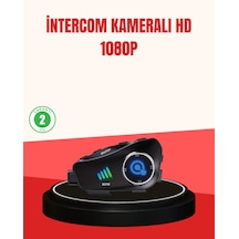 Q28 Kameralı Motosiklet Kask Kulaklık Bluetooth 5.3 Zq28ıntercom