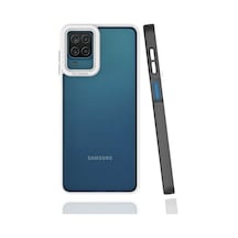 Zore Galaxy A12 Kılıf Nvth Mima Kapak - Siyah