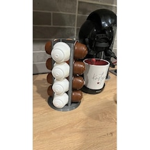 Dolce Gusto Kapsül Kahve Uyumlu Stand Siyah