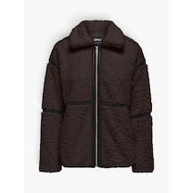 Only Onlparıs Teddy Jacket Otw Cc Kadın Kahverengi Mont - 15322440