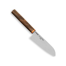 12105 Titan East Santoku Şef Bıçağı 16 Cm - Ceviz Sap Çok Renkli