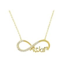 Sonsuzluk Kolye 2,25 Gram 14 Ayar Altın N11.42475