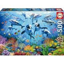 Educa Puzzle 500 Parça Deniz Altında Parti 19901