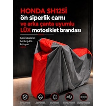 Honda Sh125i Modelleriyle Uyumlu Lüx Motosiklet Brandası