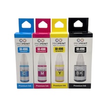 Proprint Canon G3415 4 Renk Mürekkep 135 Ml - 70 Ml Gı-490