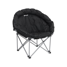 Outwell Casilda Deluxe Ultra Konforlu Katlanır Kamp Sandalyesi Siyah