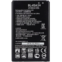 Lg K10 İle Uyumlu A+ Kalite Pil Batarya Bl45a1h