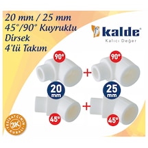 Kalde Pprc Kuyruklu Dirsek 4'lü Takım