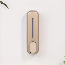 Chuangyinshop Golden 1 Paket Mat Siyah Yapışkanlı Duş Sabunluk - Matkap Gerekmez Altın