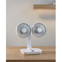 Çift Kafalı Sessiz Usb Şarjlı Fan Uczzzsp01fan