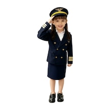 Kız Çocuk Pilot Kostümü