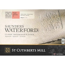 Saunders Waterford Hot Pressed High White Blok 20 Yaprak 300G 31X