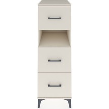 Kronos Dolap Tek Raflı 3 Çekmeceli 44x59x134 Aytaşı-aytaşı Aytaşı