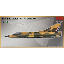 Dassault Mirage 3 Pm Model Avcı Uçağı Demonte Plastik Maketi
