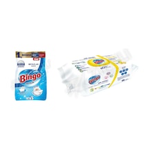 Bingo Beyazlar İçin Toz 8 Kg + Yüzey Tem.havlusu 96'lı 2'li Set Diğer 15161027