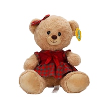 Sun-jnh-pff-sk.peluş Ayı Elbiseli 32 Cm 2a 40 Cm S0 Çok Renkli