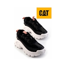 Black Hakiki Deri Kadın Sneaker Cat0111100502 001