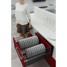 Çekmece Içi Tabaklık 27cmx48cm, Antresit 3cm En Ve 6 Cm Boydan Kesilebilir Belirtilmemiş