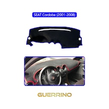 Seat Cordoba 2001-2008 Torpido Koruma Halısı Mavi Kenar