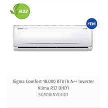 Sigma Comfort SGM18INVDHD 18000 BTU Inverter Duvar Tipi Klima