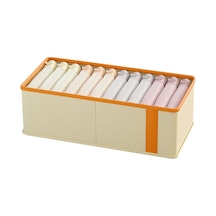 Cbtx Gardırop Katyonik Pp Kurulu + Oxford Kumaş Katlanabilir Organizatör Çantası S Bej