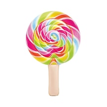 Intex Gökkuşağı Lolipop Şişme Deniz Havuz Yatağı Şişirilebilir Çok Renkli
