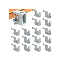 Işın Kelepçesi, 20 Pcs 3/8 '13/16' Çinko Kaplama Demir Güvenliği C-clamps 13/16 'kaynak/marangoz/bina/ev Montajı İçin Çene Açıklığı