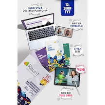 Raunt Premium YKS 2027 TYT Hazırlık Seti - 30 Canlı Özel Ders + Birebir Sınav Koçluğu (Yapay Zeka Destekli Dijital Platform ve 38 Parça Basılı Kitap Seti)