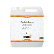 Premium Zambak Mum Esansı 5 Litre Şeffaf