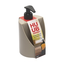 Huub Sünger Hazneli Sıvı Sabunluk - 8 Adet Tarı Beyaz